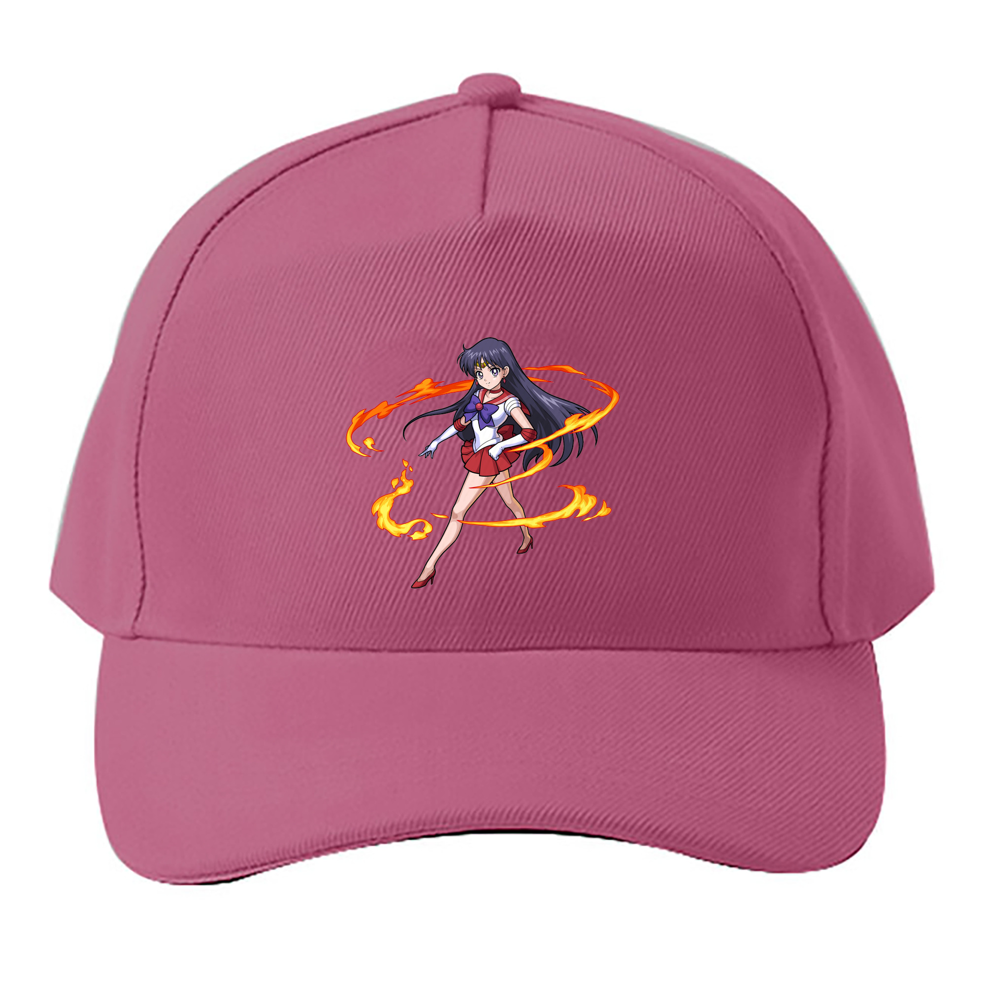 （画像用） 美少女戦士セーラームーン 火野レイ ひの レイ Sailor Moon Hino Rei （セーラーマーズ,Sailor Mars） ベースボールキャップ 綿100％ 男女兼用 帽子 スポーツ